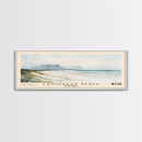 Langebaan Beach, South Africa Watercolor Print, Vacation Gift, South Africa Wall Art, Beach Painting, Beach Decor, Large Wall Art, Wood Frame Art
