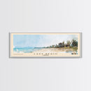Lazy Beach, Cambodia Watercolor Beach Print, Vacation Gift, Cambodia Wall Art, Beach Painting, Beach Decor, Beach Painting