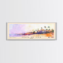 Praia de Pipa, Brazil Watercolor Beach Print, Vacation Gift, Brazil Wall Art, Framed Canvas Print, Framed Beach Painting