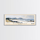Robberg Beach, South Africa Watercolor Beach Print, Vacation Gift, South Africa Wall Art, Framed Canvas Print, Framed Beach Painting