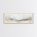 Sanna, Scotland Watercolor Print, Vacation Gift, Scotland Wall Art, Beach Painting, Beach Decor, Large Wall Art, Wood Frame Art