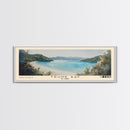 Trunk Bay, St. John Watercolor Print, Vacation Gift, St. John Wall Art, Beach Painting, Beach Decor, Large Wall Art, Wood Frame Art