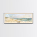 Twelvemile Beach, Michigan Watercolor Print, Vacation Gift, Michigan Wall Art, Beach Painting, Beach Decor, Large Wall Art, Wood Frame Art