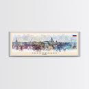 Cheboksary Russia Travel Art, City Art, Framed Canvas Print or Metal Wall Art, Europe Travel Poster, Panoramic Wall Art, Extra Wide Wall Art