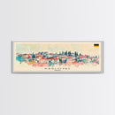 Karlovac Croatia Travel Art, City Art, Framed Canvas Print or Metal Wall Art, Europe Travel Poster, Panoramic Wall Art, Extra Wide Wall Art