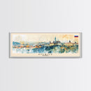 Kosice Slovakia Travel Art, City Art, Framed Canvas Print or Metal Wall Art, Europe Travel Poster, Panoramic Wall Art, Extra Wide Wall Art