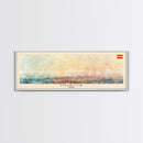 Murcia Spain Travel Art, City Art, Framed Canvas Print or Metal Wall Art, Europe Travel Poster, Panoramic Wall Art, Extra Wide Wall Art