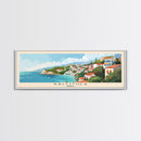 Kallithea Greece Travel Art, City Art, Framed Canvas Print or Metal Wall Art, Europe Travel Poster, Panoramic Wall Art, Extra Wide Wall Art