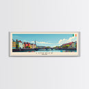 Limerick Ireland Travel Print Wall Art, Panoramic City Art, Travel Art, Wall Decor, Vacation Gift, Framed Canvas Print Or Metal Art