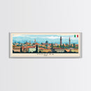 Modena Italy Travel Print Wall Art, Panoramic City Art, Travel Art, Wall Decor, Vacation Gift, Framed Canvas Print Or Metal Art
