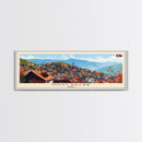 Novi Pazar Serbia Travel Print Wall Art, Panoramic City Art, Travel Art, Wall Decor, Vacation Gift, Framed Canvas Print Or Metal Art