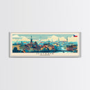 Ostrava Czech Republic Wall Art, Panoramic Travel Poster, Panoramic Framed Canvas Print, City Wall Art, Wall Hanging Home Decor, Travel Art
