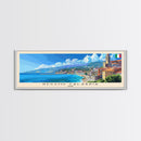 Reggio Calabria Wall Art, Panoramic Travel Poster, Panoramic Framed Canvas Print, City Wall Art, Wall Hanging Home Decor, Travel Art