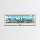 Tampere Finland Travel Print Wall Art, Panoramic City Art, Travel Art, Wall Decor, Vacation Gift, Framed Canvas Print Or Metal Art