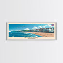 Worthing United Kingdom Wall Art, Panoramic Travel Poster, Panoramic Framed Canvas Print, City Wall Art, Wall Hanging Home Decor, Travel Art