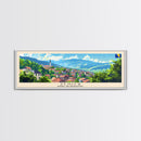 Zenica Bosnia Travel Print Wall Art, Panoramic City Art, Travel Art, Wall Decor, Vacation Gift, Framed Canvas Print Or Metal Art