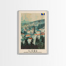 Ilidza Bosnia Scenic Mountain View Art Print, Beautiful Canvas Print for Nature Lovers, Travel Poster for Home Decor, Bosnian Landscape Wall Art