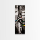 Nautical Rope Painting Canvas Print, Coastal Wall Art, Nautical Decor, Surf Wall Art, Ocean Art, Moody Art, Rustic Art, Maritime Wall Art, Above Couch Art, Coastal Decor, Extra Wide Art, Farmhouse Art, Gift Idea, Nautical Painting