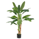 5.3 Feet Tall Bird of Paradise Artificial Plant Faux Banana Leaf Tree by LJGDeals