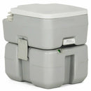 5.3 Gallon Portable Travel Toilet with Piston Pump Flush by LJGDeals