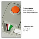 5.3 Gallon Portable Travel Toilet with Piston Pump Flush by LJGDeals
