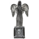 5.5ft Halloween Animatronic Decoration with Light Up Eyes and Shaking Wings