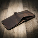 Badge Bifold Wallet by Bull Sheath Leather