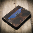 Minimalist Badge Wallet by Bull Sheath Leather