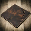 Western Long Wallet by Bull Sheath Leather