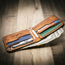 Western Bifold Wallet by Bull Sheath Leather
