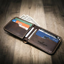 Western Bifold Wallet by Bull Sheath Leather