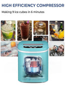 Mini Portable Compact Electric Ice Maker Machine by LJGDeals