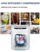 Mini Portable Compact Electric Ice Maker Machine by LJGDeals