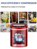 Mini Portable Compact Electric Ice Maker Machine by LJGDeals