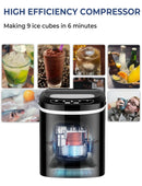 Mini Portable Compact Electric Ice Maker Machine by LJGDeals
