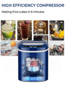 Mini Portable Compact Electric Ice Maker Machine by LJGDeals
