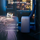 12000BTU 3-in-1 Portable Air Conditioner with Remote-White by LJGDeals