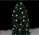 50 LED Solar Lamp Crystal Ball Globe Bulbs Waterproof -27Ft