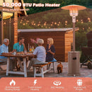 50000 BTU Propane Patio Heater with Round Table Design by LJGDeals