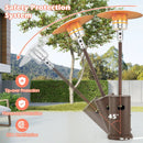 50000 BTU Propane Patio Heater with Round Table Design by LJGDeals