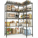 5 Tiers Adjustable Heavy Duty Metal Storage Shelves