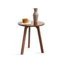Round Small End Table, Side Table For Bedroom & Balcony by HouseOfZazla