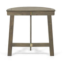 Outdoor Half Round Folding Acacia Wood Bistro Table by HouseOfZazla