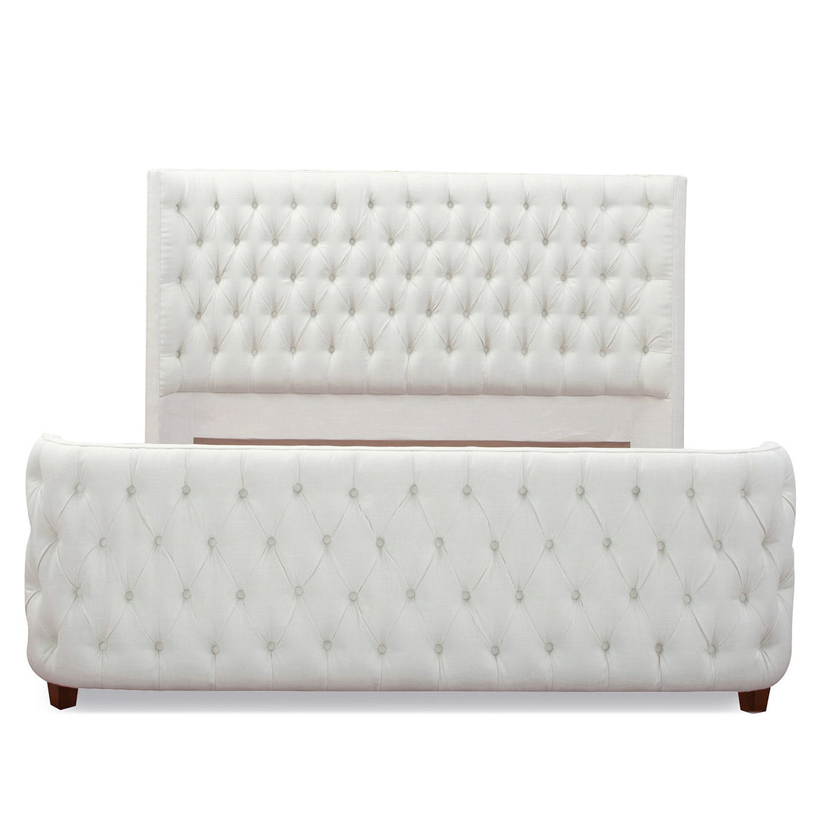 Brooklyn - Tufted Panel Bed Headboard And Footboard Set, photo 19 of 40