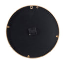 D15.7x2.4' Minimalist Mirrored Clock, Gold