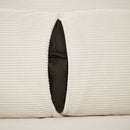 57.48" Pull-out Sofa Bed Convertible Couch 2 Seat Loveseat Sofa Modern Sleeper Sofa with Two Throw Pillows and USB Ports for Living Room, Beige