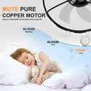 19.7" Ceiling Fan with Dimmable LED Light and Remote & App Control by HouseOfZazla
