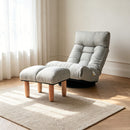 Adjustable Japanese Reclining Floor Chair Sofa With Metal Frame For Living Room by Unique Piece Furniture