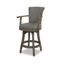 Williams - Swivel Counter Height Bar Stool by HouseOfZazla