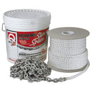 Quick Anchor Rode - 20' of 10mm Chain  200' of 5/8" Rope